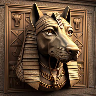 3D model Pharaoh s dog (STL)